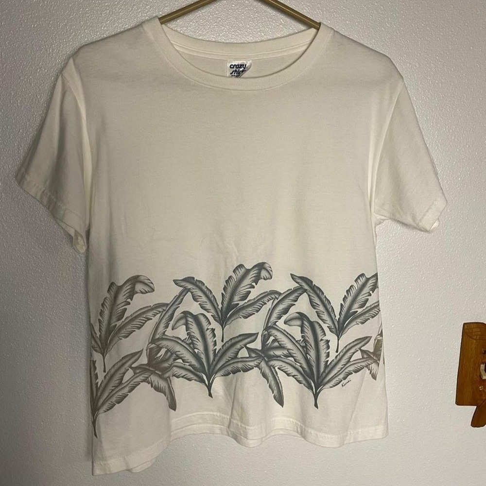 Vintage 90s Crazy Shirts Hawaii Kauai Graphic Tee